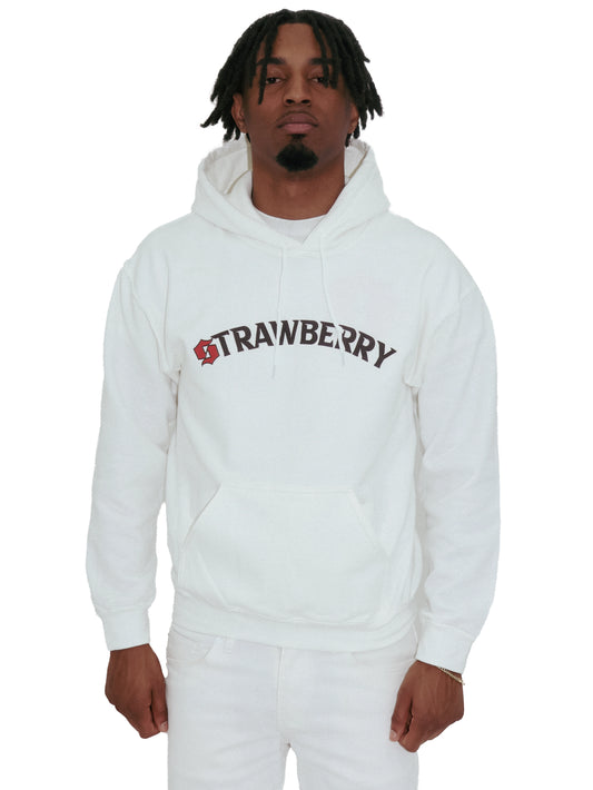 Strawberry White/Red Hoodie